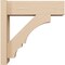 Ekena Millwork 5 1/2-in W x 16-in D x 16-in H Balboa Block Rough Cedar Woodgrain TimberThane Outlooker, Primed Tan OUTUR055X16X16BOA44RCPR - alternate 6